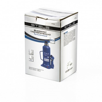 51169 | Домкрат гидравлический бутылочный, 20 т, h подъема 235-445 мм, STELS-2