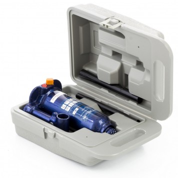 51173 | Домкрат гидравлический бутылочный, 3 т, h подъема 188-363 мм, в пластиковом кейсе, STELS-3