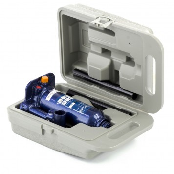 51174 | Домкрат гидравлический бутылочный, 4 т, h подъема 188-363 мм, в пластиковом кейсе, STELS-2