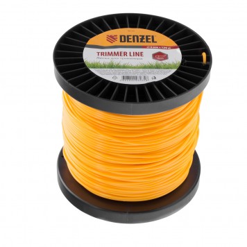 96135 | Леска для триммера круглая 3,0 мм, 120 м, на Din катушке, DENZEL-0