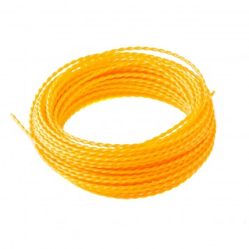 96136 | Леска для триммера овальная витая, 2,0 мм х 15 м, блистер, DENZEL-0