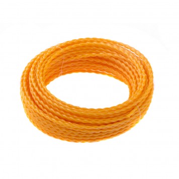 96137 | Леска для триммера овальная витая, 2,4 мм х 15 м, блистер, DENZEL-0