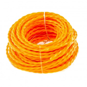 96138 | Леска для триммера овальная витая, 3,0 мм х 10 м, блистер, DENZEL-0