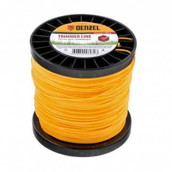 96130 | Леска для триммера  звезда 2,0 мм, 190 м, на Din катушке, DENZEL-0