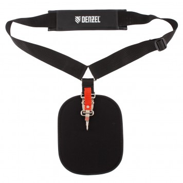 96368 | Ремень для триммера универсальный с защитой бедра, DENZEL-1