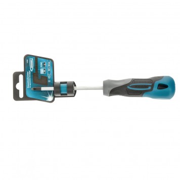 12140 | Отвертка PH1 x 100 мм, S2, трехкомпонентная ручка, GROSS-4