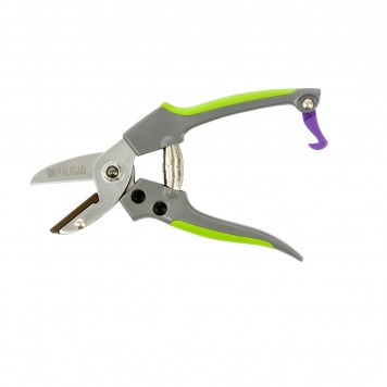 60490 | Секатор с наковальней, алюминиевые рукоятки, PALISAD-1