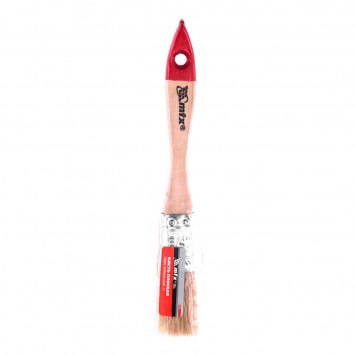 82515 | Кисть плоская "Стандарт" 3/4" (20 мм), натуральная щетина, деревянная ручка, MTX-3