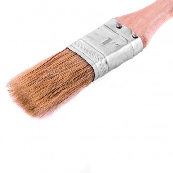 82520 | Кисть плоская "Стандарт" 1" (25 мм), натуральная щетина, деревянная ручка, MTX-1