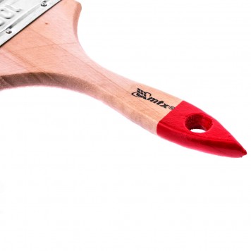 82545 | Кисть плоская "Стандарт" 4" (100 мм), натуральная щетина, деревянная ручка, MTX-2