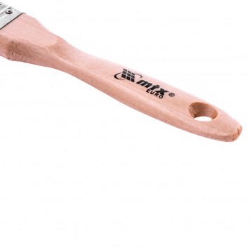 83050 | Кисть плоская "Евро" 3/4", натуральная щетина, деревянная ручка, MTX-2