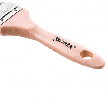 83053 | Кисть плоская "Евро" 2", натуральная щетина, деревянная ручка, MTX-2