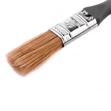 83060 | Кисть плоская "Евро" 3/4", натуральная щетина, пластмассовая ручка, MTX-1