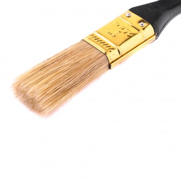 83160 | Кисть плоская 1", натуральная щетина, пластмассовая ручка, MTX ПРОФИ-1