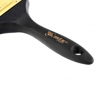 83164 | Кисть плоская 3", натуральная щетина, пластмассовая ручка, MTX ПРОФИ-2