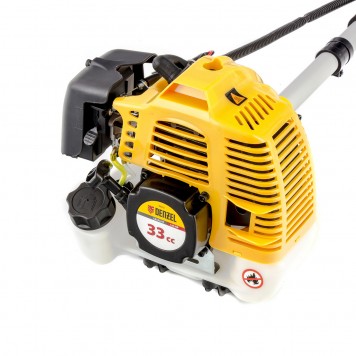 96222 | Триммер бензиновый DT 33, 33 см3, 1,8 л. с, неразъемная штанга, состоит из 2 частей, DENZEL-3