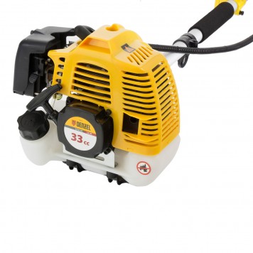 96223 | Триммер бензиновый DT 33S, 33 см3, 1,8 л. с, разъемная штанга, состоит из 2 частей, DENZEL-3