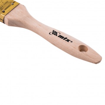 83218 | Кисть плоская Golden 1.5", искусственная щетина, деревянная ручка, MTX-2