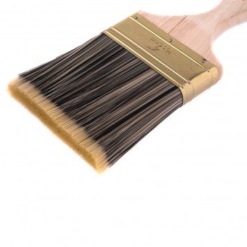 83228 | Кисть плоская Golden 4", искусственная щетина, деревянная ручка, MTX-1