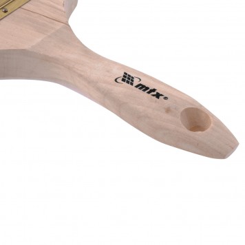 83228 | Кисть плоская Golden 4", искусственная щетина, деревянная ручка, MTX-2