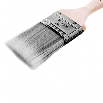 83330 | Кисть плоская Platinum 2.5", искусственная щетина, деревянная ручка, MTX-1