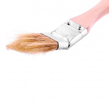 83840 | Кисть радиаторная 1", натуральная щетина, деревянная ручка, MTX-1