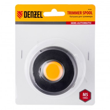 96348 | Катушка триммерная полуавтоматическая, для TE-350 артикула 96619, в блистере, гайка M5, DENZEL-2