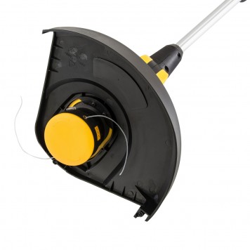 96620 | Триммер электрический TE-650, 650 Вт, 330 мм, катушка автоматическая, телескопическая штанга, регулировка угла наклона, DENZEL-4