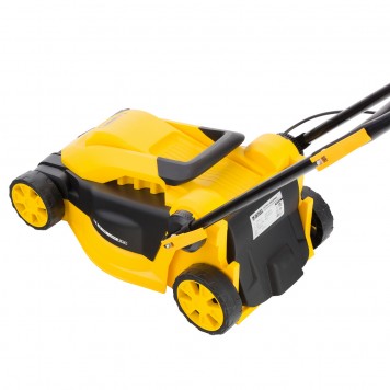 96615 | Газонокосилка электрическая GM-1200, 1200 Вт, ширина 32 см, 3 уровня, травосборник 25 л., DENZEL-3