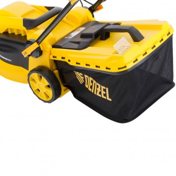 96616 | Газонокосилка электрическая GM-1600, 1600 Вт, ширина 36 см, 3 уровя, травосборник 35 л., DENZEL-2