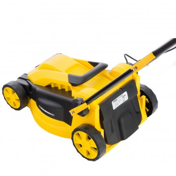 96616 | Газонокосилка электрическая GM-1600, 1600 Вт, ширина 36 см, 3 уровя, травосборник 35 л., DENZEL-3