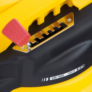 96617 | Газонокосилка электрическая GM-1800, 1800 Вт, ширина 38 см, 6 уровней, травосборник 40 л., DENZEL-2