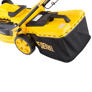 96617 | Газонокосилка электрическая GM-1800, 1800 Вт, ширина 38 см, 6 уровней, травосборник 40 л., DENZEL-3