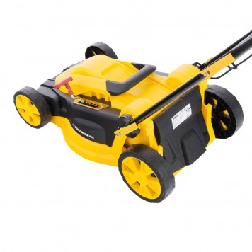 96617 | Газонокосилка электрическая GM-1800, 1800 Вт, ширина 38 см, 6 уровней, травосборник 40 л., DENZEL-4