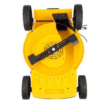 96617 | Газонокосилка электрическая GM-1800, 1800 Вт, ширина 38 см, 6 уровней, травосборник 40 л., DENZEL-6