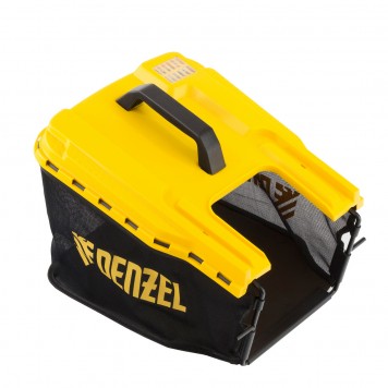 96617 | Газонокосилка электрическая GM-1800, 1800 Вт, ширина 38 см, 6 уровней, травосборник 40 л., DENZEL-7