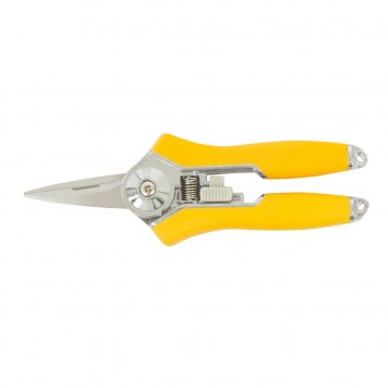 60500 | Секатор цветочный 150 мм, металлические рукоятки с резиновыми вставками, PALISAD LUXE-0