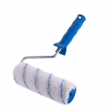 80136 | Валик "Водные краски", 180 мм, ворс 12 мм, D 48 мм, D ручки 8 мм, полиэстер, СИБРТЕХ-1