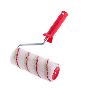 80170 | Валик "Эмали", 180 мм, ворс 12 мм, D 48 мм, D ручки 8 мм, полиамид, полиакрил, СИБРТЕХ-1