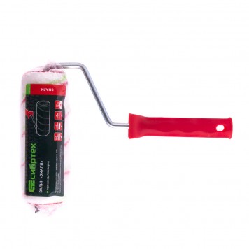 80170 | Валик "Эмали", 180 мм, ворс 12 мм, D 48 мм, D ручки 8 мм, полиамид, полиакрил, СИБРТЕХ-2