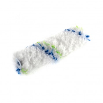 80582 | Мини-валик сменный "Водные краски", 110 мм, ворс 12 мм, D 16 мм, D ручки 6 мм, полиэстер, СИБРТЕХ-1