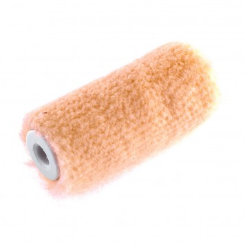 80593 | Мини-валик сменный "Лаки", 60 мм, ворс 5 мм, D 16 мм, D ручки 6 мм, Велюр, СИБРТЕХ-1