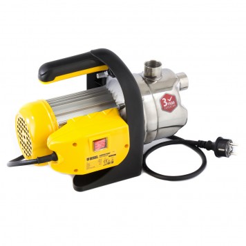 97204 | Садовый поверхностный насос GP1200Х, 1200 Вт, 3700 л/ч, подъем 46 м, нержавейка, DENZEL-1