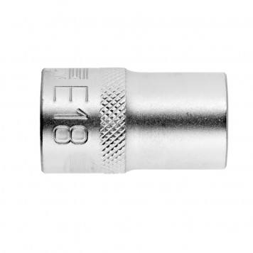 13873 | Головка торцевая 1/2, Е18, CrV, STELS-4