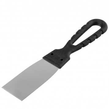 85132 | Шпательная лопатка из нержавеющей стали, 40 мм, пластмассовая ручка Россия, РОССИЯ-2