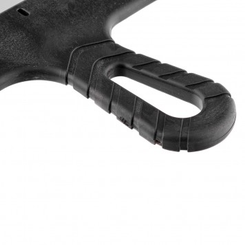 85158 | Шпатель из нержавеющей стали, 200 мм, зуб 6 х 6 мм, пластмассовая ручка Россия, РОССИЯ-4