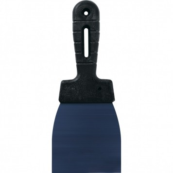 85560 | Шпательная лопатка, колоризованная пружинная сталь 65 г, 40 мм, пластмассовая ручка, СИБРТЕХ-0