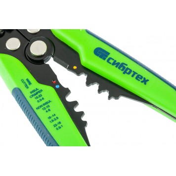 17734 | Щипцы для зачистки электропроводов, функция обрезания проводов, СИБРТЕХ-2