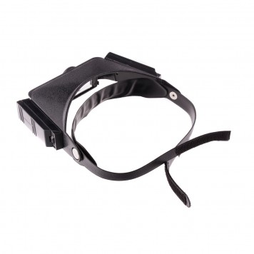 913825 | Лупа с дополнительными линзами, с подсветкой, для закрепления на голове, SPARTA-2