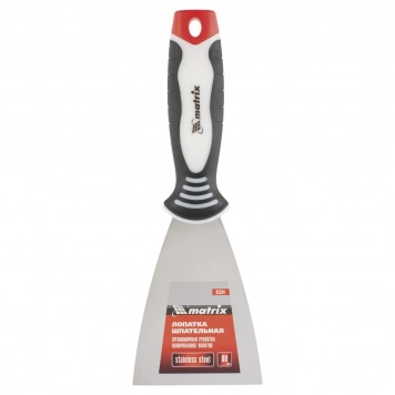 85538 | Шпательная лопатка из нержавеющей стали, 150 мм, трехкомпонентная ручка, MATRIX-0